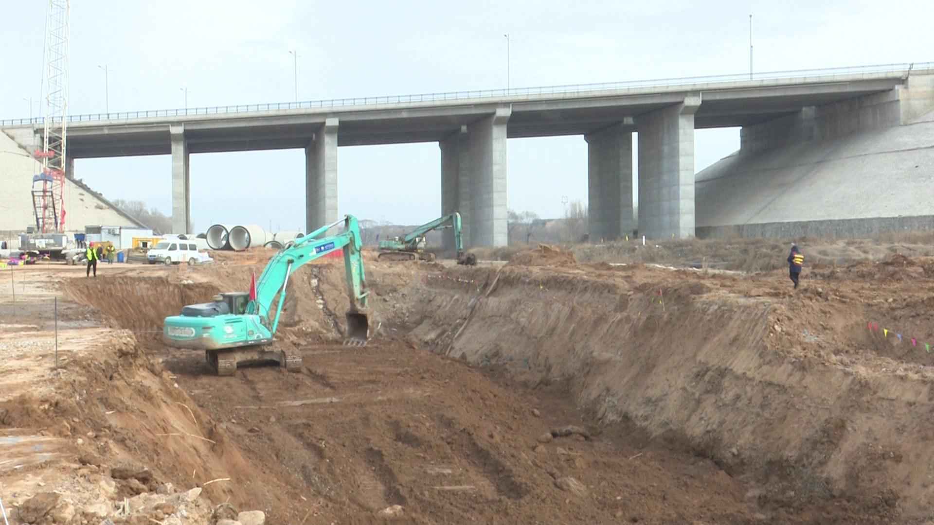 太原热浸涂塑钢管销售 阳曲县中社河河道综合治理工程：全力以赴保工期 为太忻一体化经济区建设作贡献