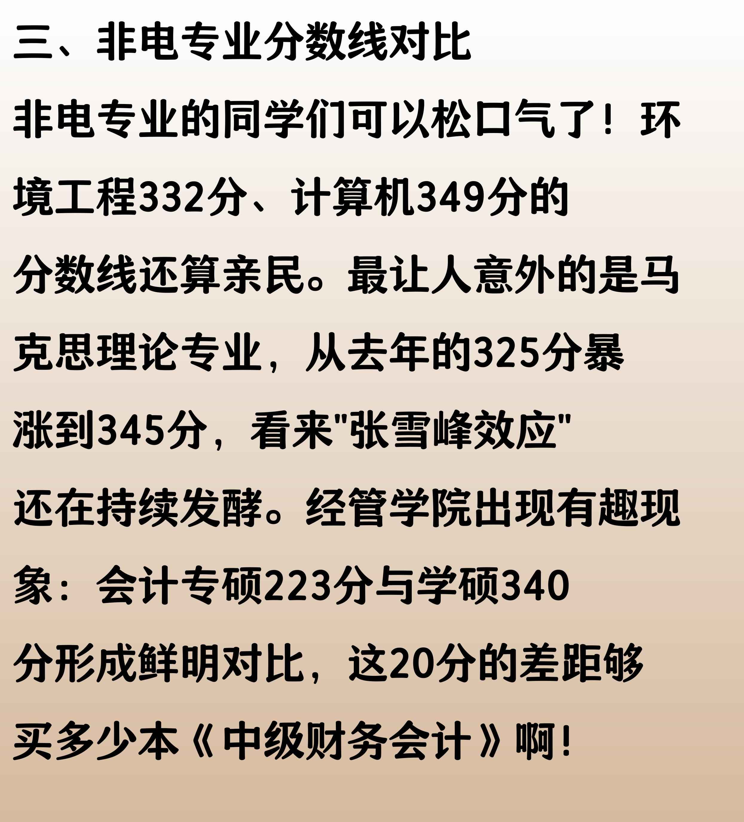 华北电力大学管科考研