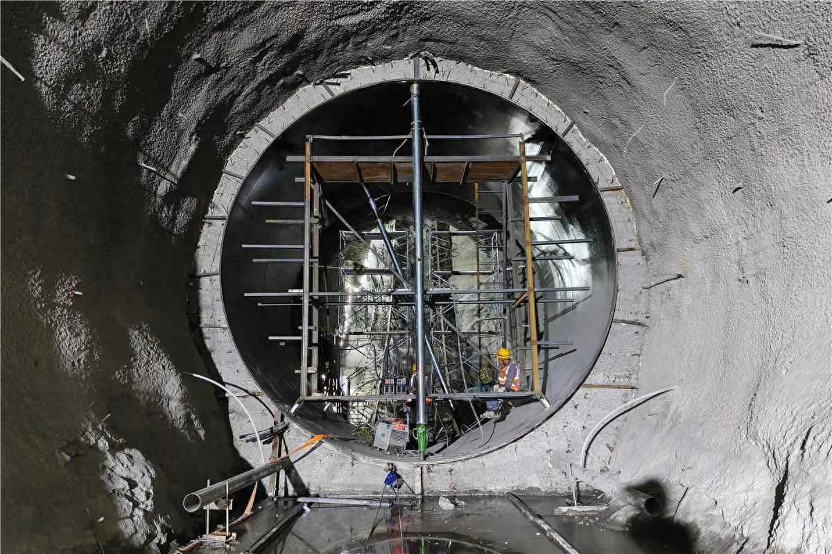 内蒙电力管规格与乌海抽水蓄能电站压力钢管安装突破