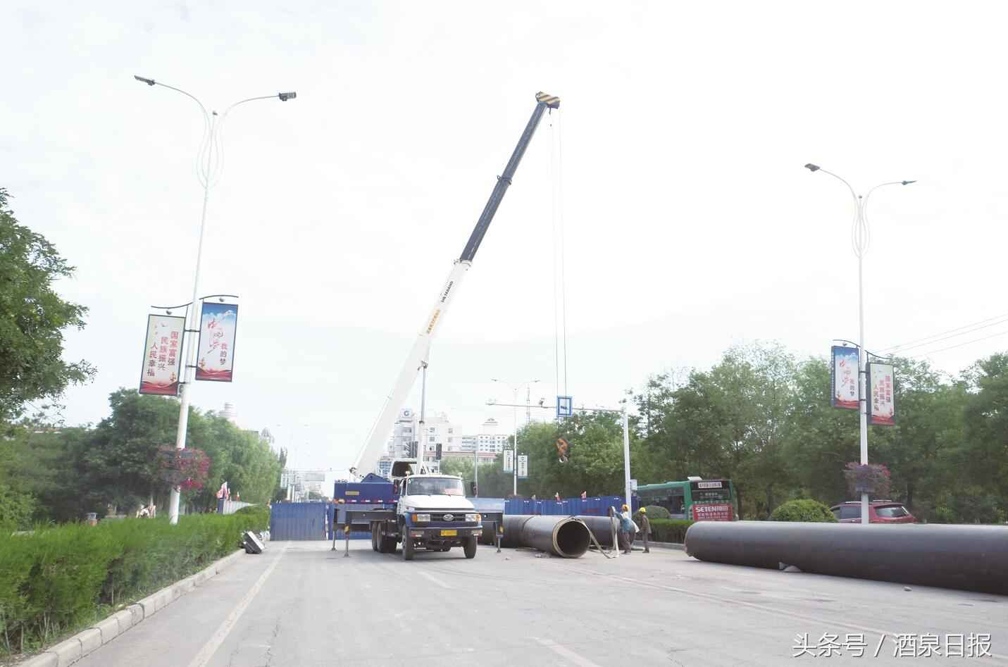 奥仁格管道助力酒泉城区供热管网优化改造工程顺利推进