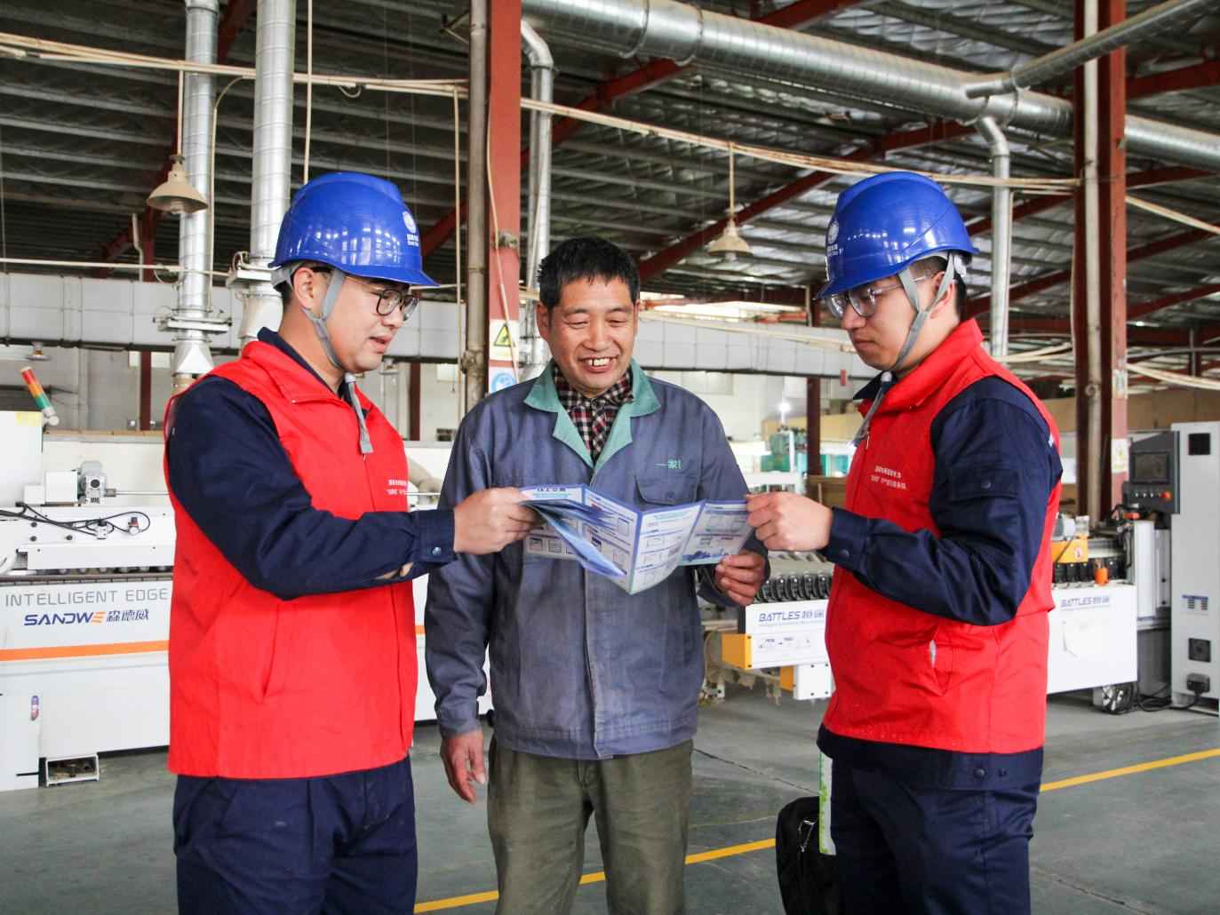 奥仁格管道推荐：电力服务加速度助企复工开门红