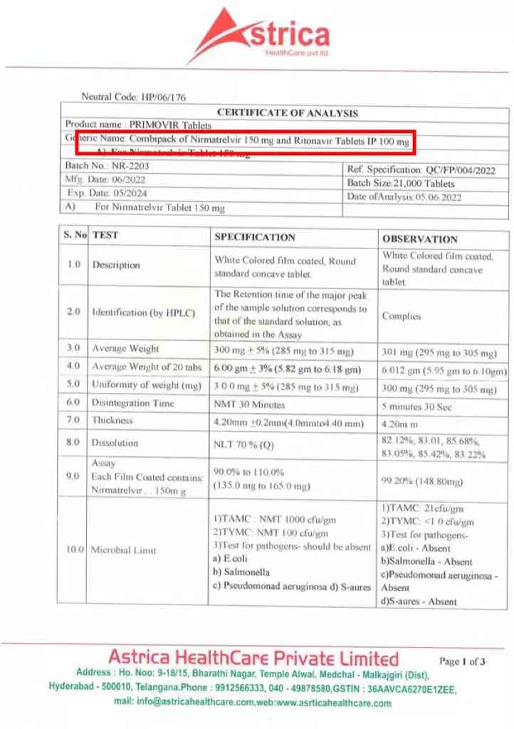 抢购新冠抗病毒药背后：家庭备药的真实故事